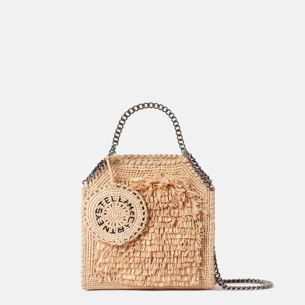 Stella Mccartney Raffia Tiny tote